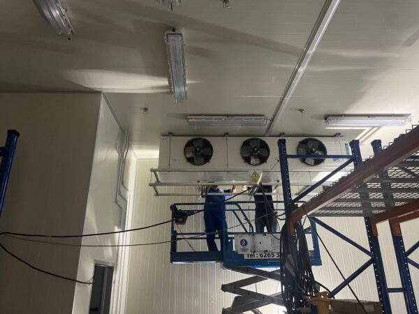 Illumina WIF 1-4 Construction Pharmaceutical Walk in Freezer Constructon
